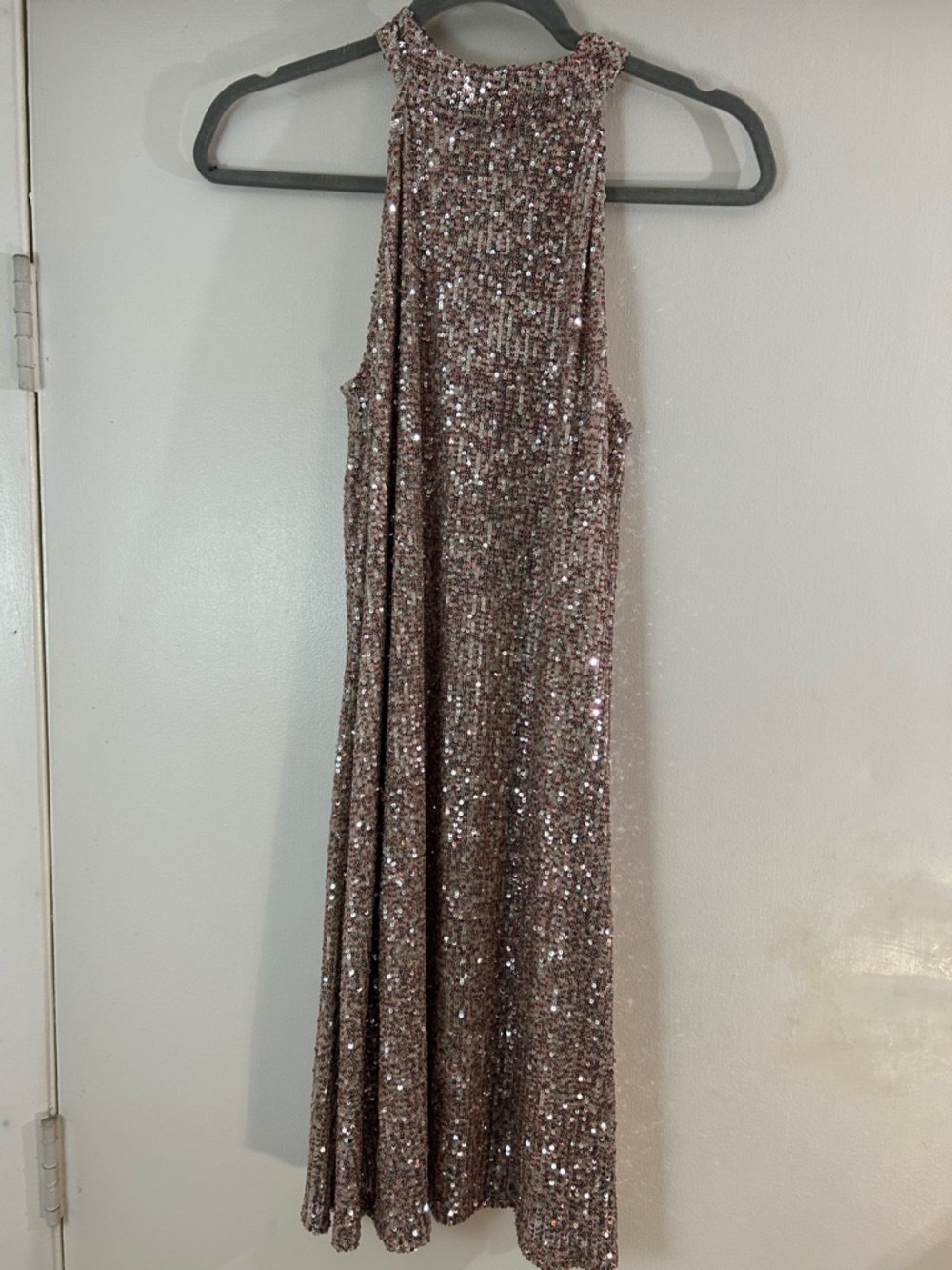 NWT Cable & Gauge Brand Sequin Sleeveless Mini Dress